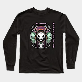 Pessimistic Deer Lich, Pixel Art Long Sleeve T-Shirt